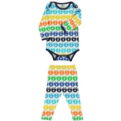 Småfolk Ensemble body pour bébé Ls & leggings, mini pommes rétro Costumes pour bébé et enfant Bébé garçon Småfolk Ensemble body pour bébé Ls & leggings, mini pommes rétro Costumes pour bébé et enfant Bébé garçon