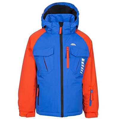 Trespass Freebored Veste de ski imperméable pour enfant Bleu 3/4 1 an Trespass Freebored Veste de ski imperméable pour enfant Bleu 3/4 1 an