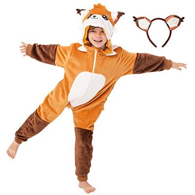 corimori 1851 (Plusieurs Modèles) Grenouillère Enfant, Combinaison Pyjama pour Garçons Et Filles, Kigurumi Animal, Tailles 3-11 Ans, Faye le Renard (Orange), Taille 6-8 ans (hauteur 110-130 cm) corimori 1851 (Plusieurs Modèles) Grenouillère Enfant, Combinaison Pyjama pour Garçons Et Filles, Kigurumi Animal, Tailles 3-11 Ans, Faye le Renard (Orange), Taille 6-8 ans (hauteur 110-130 cm)
