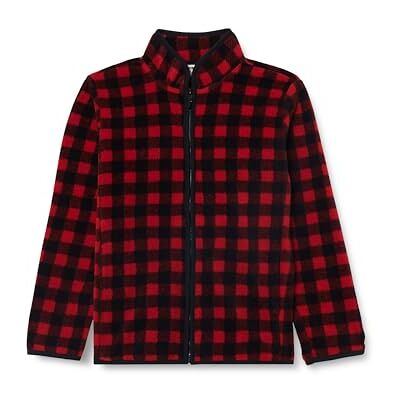 Koton Sweat-shirt en polaire pour garçon, col montant, fermeture éclair, manches longues, Rouge (420), 9-10 Jahre Koton Sweat-shirt en polaire pour garçon, col montant, fermeture éclair, manches longues, Rouge (420), 9-10 Jahre