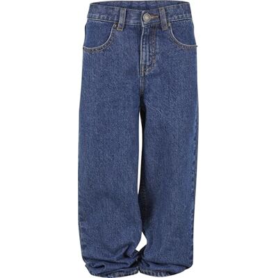 Urban Classics Pantalons pour garçon, Indigo moyen délavé, 146 Urban Classics Pantalons pour garçon, Indigo moyen délavé, 146
