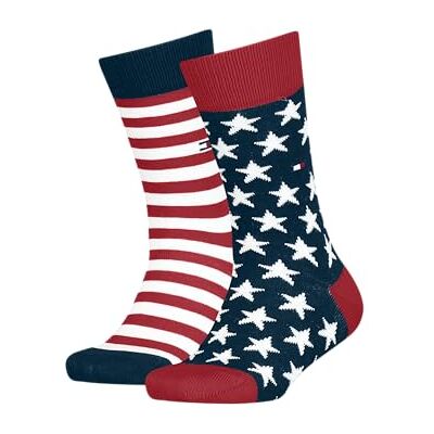 Tommy Hilfiger Classic Chaussettes Mixte enfant (lot de 2) Tommy Hilfiger Classic Chaussettes Mixte enfant (lot de 2)