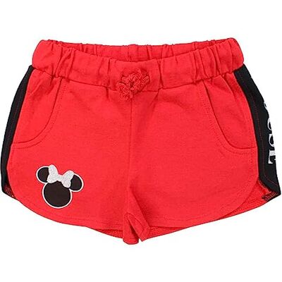 Disney Shorts Fille, Rouge, 3 ans Disney Shorts Fille, Rouge, 3 ans