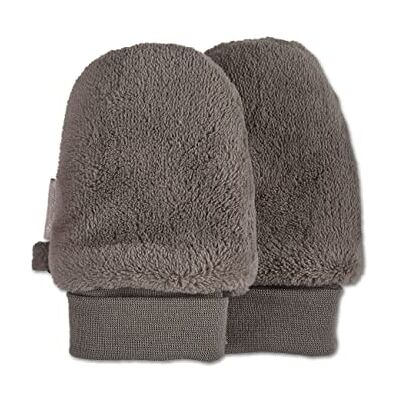 Sterntaler Gant de bébé Fäustling Flausch, Braun Melange, 0 Sterntaler Gant de bébé Fäustling Flausch, Braun Melange, 0