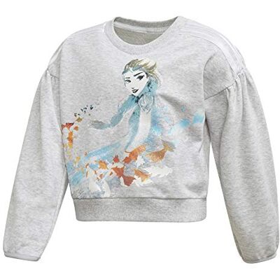 adidas Sweat-shirt bébé LG DY FRO Sweat, Brgrcl/Agufue, 92 (1/2 años), FM2871 adidas Sweat-shirt bébé LG DY FRO Sweat, Brgrcl/Agufue, 92 (1/2 años), FM2871