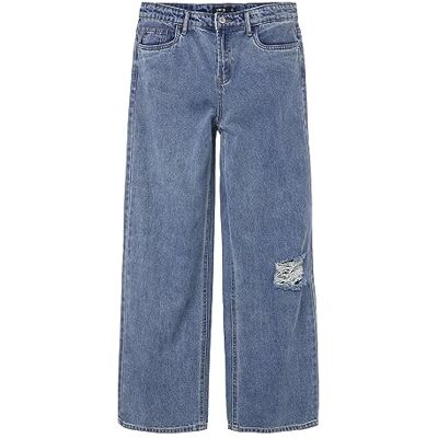 NAME IT Nlfnoizza DNM Hw Straight Pant Noos Jeans Garçon, Denim Bleu Médium, 140 NAME IT Nlfnoizza DNM Hw Straight Pant Noos Jeans Garçon, Denim Bleu Médium, 140