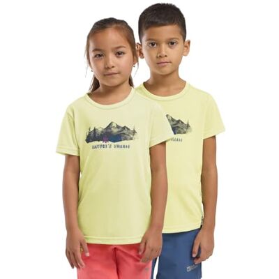 Jack Wolfskin Hiking Graphic T Kids T-shirt Fille Jack Wolfskin Hiking Graphic T Kids T-shirt Fille