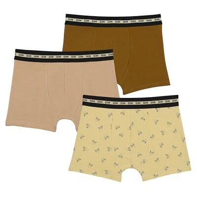 DIM Fashion Coton Stretch X3 Boxer Garçon (lot de 3) DIM Fashion Coton Stretch X3 Boxer Garçon (lot de 3)