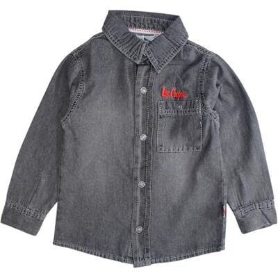 Lee Cooper Chemise garçon Pull Gilet, Noir, 4 Ans Enfant, Noir, 5 ans Lee Cooper Chemise garçon Pull Gilet, Noir, 4 Ans Enfant, Noir, 5 ans