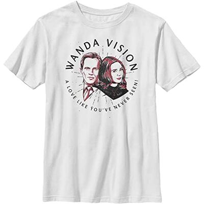 Marvel Boy´s Short Sleeve Classic Fit T-Shirt Fille, Blanc, 140 Marvel Boy´s Short Sleeve Classic Fit T-Shirt Fille, Blanc, 140