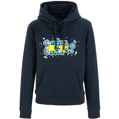 Inter Sweat à capuche Baby Snake, Sweat-shirt pour enfant, produit officiel 8/9 ans Inter Sweat à capuche Baby Snake, Sweat-shirt pour enfant, produit officiel 8/9 ans