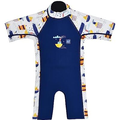 Splash About Combinaison de Plongée pour Enfant Matière Anti-uv One Piece Swimsuit Garçon Splash About Combinaison de Plongée pour Enfant Matière Anti-uv One Piece Swimsuit Garçon