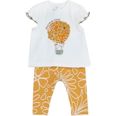 Chicco Completo T-shirt E Leggings T-shirt Bébé fille (lot de 1) Chicco Completo T-shirt E Leggings T-shirt Bébé fille (lot de 1)