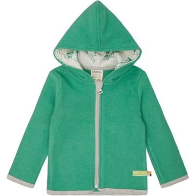 loud + proud Wollfleece Mit Kapuze, Gots Zertifiziert Veste polaire en laine Mixte enfant loud + proud Wollfleece Mit Kapuze, Gots Zertifiziert Veste polaire en laine Mixte enfant