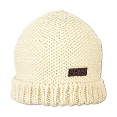Sterntaler Strickmütze Umschlag, Chapeau unisexe pour enfants, Ecru, Écru Sterntaler Strickmütze Umschlag, Chapeau unisexe pour enfants, Ecru, Écru