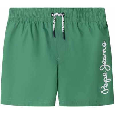 Pepe Jeans Short de bain garçon logo vert vif 10 Pepe Jeans Short de bain garçon logo vert vif 10