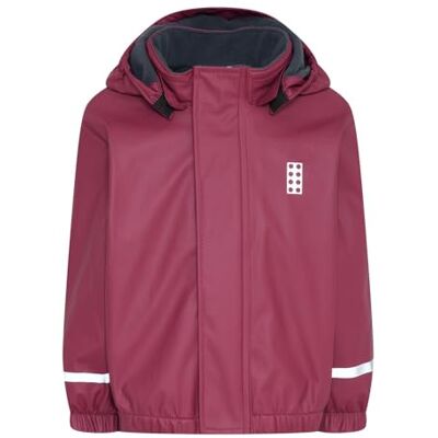 Lego Wear LWJUNIN 707-gefütterte Regenjacke Blouson de Pluie, 386, 92 cm Garçon Lego Wear LWJUNIN 707-gefütterte Regenjacke Blouson de Pluie, 386, 92 cm Garçon