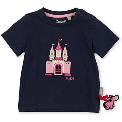 Sigikid Shirt Bébé Fille, Blau/Pferd, 60 Sigikid Shirt Bébé Fille, Blau/Pferd, 60