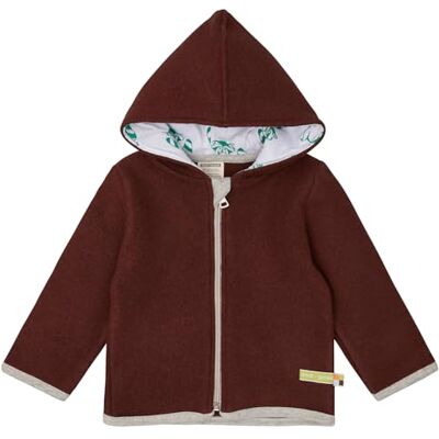 loud + proud Wollfleece Mit Kapuze, Gots Zertifiziert Veste polaire en laine Mixte enfant loud + proud Wollfleece Mit Kapuze, Gots Zertifiziert Veste polaire en laine Mixte enfant