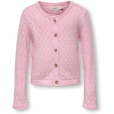 ONLY KMGMEGAN Cardigan pour fille, Spatule en rose, 3 ans, Spatule rosée, 3 Years ONLY KMGMEGAN Cardigan pour fille, Spatule en rose, 3 ans, Spatule rosée, 3 Years