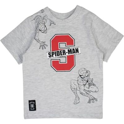 Disney T-shirt Manches Courtes Garçon Spiderman T Shirt Mixte enfant (lot de 1) Disney T-shirt Manches Courtes Garçon Spiderman T Shirt Mixte enfant (lot de 1)