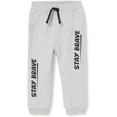 Koton Pantalon de survêtement Babyboy Détails imprimés Poche Intérieur brossé, Gris (023), 2-3 Jahre Koton Pantalon de survêtement Babyboy Détails imprimés Poche Intérieur brossé, Gris (023), 2-3 Jahre