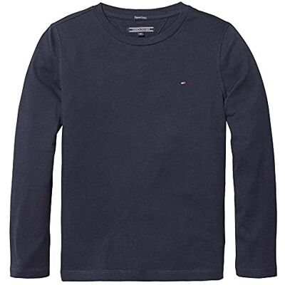 Tommy Hilfiger Boys Basic Cn Knit L/S Kb0kb04141 Haut en tricot à manches longues Garçon (lot de 1) Tommy Hilfiger Boys Basic Cn Knit L/S Kb0kb04141 Haut en tricot à manches longues Garçon (lot de 1)