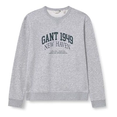 GANT Graphic C-neck Sweat Sweatshirt à capuche Enfant Unisexe GANT Graphic C-neck Sweat Sweatshirt à capuche Enfant Unisexe