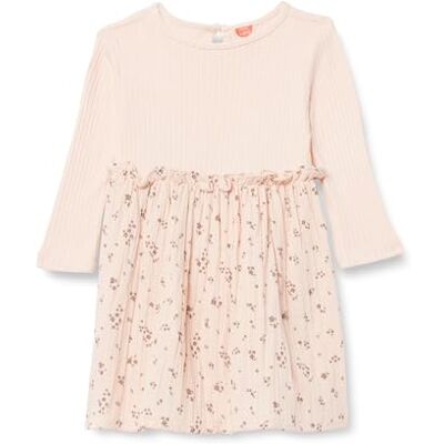 Koton Floral Printed Dress Crew Neck Long Sleeve Robe Bébé fille Koton Floral Printed Dress Crew Neck Long Sleeve Robe Bébé fille