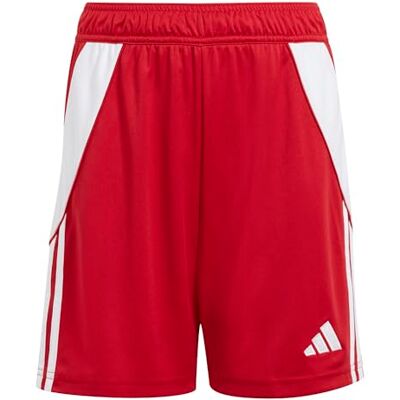 adidas Mixte enfant Tiro24 Kids Shorts, team power red 2/white, 13-14 Years adidas Mixte enfant Tiro24 Kids Shorts, team power red 2/white, 13-14 Years