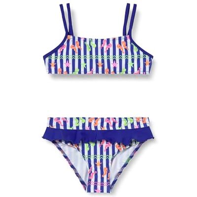 Haute pression Maillot de Bain Deux Pièces Layette Rayures Imprimé Mer Coloré Bambins Bébé Fille, Multicolore, 8 ans Haute pression Maillot de Bain Deux Pièces Layette Rayures Imprimé Mer Coloré Bambins Bébé Fille, Multicolore, 8 ans