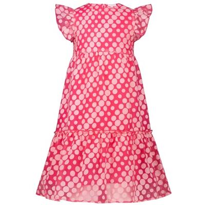 SALT AND PEPPER BY KIDS PARK Robe d'été à pois pour fille, Rose Paradise, 98 SALT AND PEPPER BY KIDS PARK Robe d'été à pois pour fille, Rose Paradise, 98
