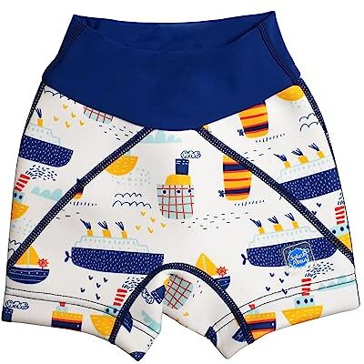 Splash About Toddler Jammers Leak Proof Swim Shorts, Tug Boats, 3-4 años Splash About Toddler Jammers Leak Proof Swim Shorts, Tug Boats, 3-4 años