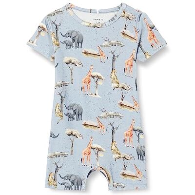 Combinaison été Dusty Blue de Name It - Salopette enfant Combinaison été Dusty Blue de Name It - Salopette enfant