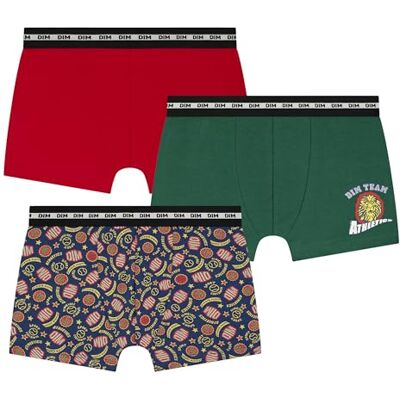 DIM Lot de Boxers Fashion X3 Briefs Garçon DIM Lot de Boxers Fashion X3 Briefs Garçon