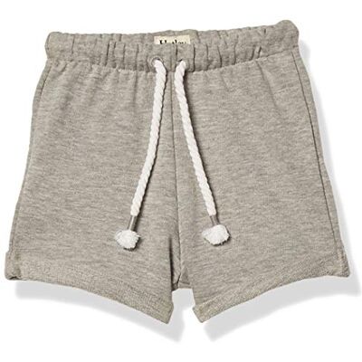 Hatley French Terry Baby Shorts Footies Bambins Bébé garçon, Gris, 12-18 mois Hatley French Terry Baby Shorts Footies Bambins Bébé garçon, Gris, 12-18 mois