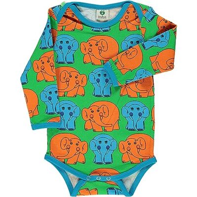 Småfolk Body LS Elephant Costumes pour bébé et enfant Bébé garçon Småfolk Body LS Elephant Costumes pour bébé et enfant Bébé garçon