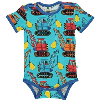 Småfolk Body à manches courtes avec excavateurs Costumes pour bébé et enfant Bébé garçon Småfolk Body à manches courtes avec excavateurs Costumes pour bébé et enfant Bébé garçon