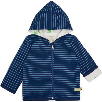 loud + proud Zum Wenden mit Kapuze, aus Bio Baumwolle, Gots Zertifiziert Jacket Mixte enfant loud + proud Zum Wenden mit Kapuze, aus Bio Baumwolle, Gots Zertifiziert Jacket Mixte enfant