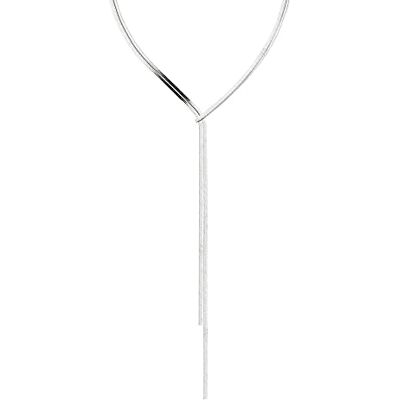LIEBESKIND Collier LJ-0890-N-45 Argent, 45 cm, Acier inoxydable, Pas de gemme LIEBESKIND Collier LJ-0890-N-45 Argent, 45 cm, Acier inoxydable, Pas de gemme