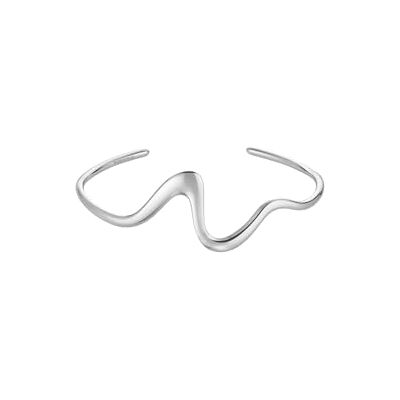 Rosefield Bracelet pour femme en acier inoxydable 316L rhodié argenté Rosefield Bracelet pour femme en acier inoxydable 316L rhodié argenté