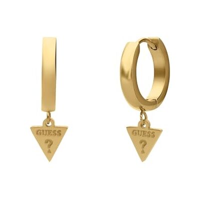 GUESS Femmes Boucle d'oreille avec placage Boucles d'oreilles Acier Or blanc GUESS Femmes Boucle d'oreille avec placage Boucles d'oreilles Acier Or blanc