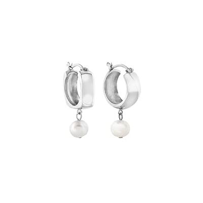 BREIL Boucles d'oreilles TETRA en acier pour femme BREIL Boucles d'oreilles TETRA en acier pour femme