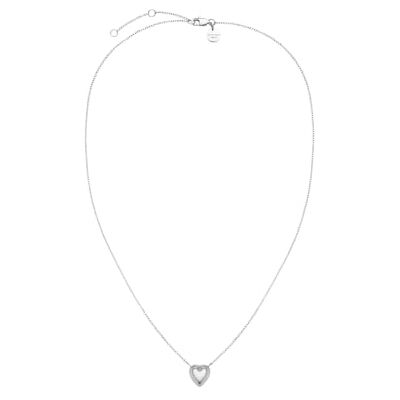 Rosefield Femme Acier Inoxydable Collier Gonflé Cœur Rosefield Femme Acier Inoxydable Collier Gonflé Cœur