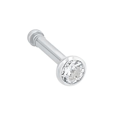 amor 9037445 Piercing de nez pour femme en argent sterling 925 avec zircone (synthétique) 0,6 cm, 0, Argent, Zircon cubique amor 9037445 Piercing de nez pour femme en argent sterling 925 avec zircone (synthétique) 0,6 cm, 0, Argent, Zircon cubique