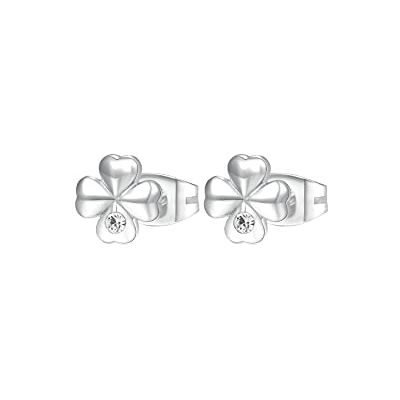 Brosway Ohrringe Chakra für Damen aus Edelstahl und Kristallglas in der Farbe Silber, Länge: 6,5 mm, BHKE042 Brosway Ohrringe Chakra für Damen aus Edelstahl und Kristallglas in der Farbe Silber, Länge: 6,5 mm, BHKE042