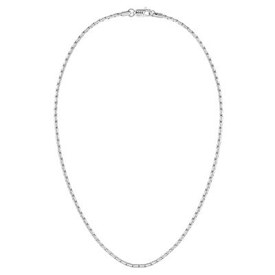 Boss Bijoux Homme Collection EVAN Collier Chaîne ou Bracelet en Acier Inoxydable, One Size, Acier inoxydable, Pas de gemme Boss Bijoux Homme Collection EVAN Collier Chaîne ou Bracelet en Acier Inoxydable, One Size, Acier inoxydable, Pas de gemme