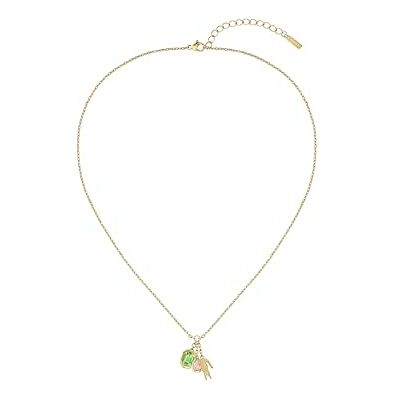 Lacoste Collier en Chaîne pour Femme Collection DEVA en Acier Inoxydable avec Placage Ionique Or Jaune orné de Cristaux 2040607 Lacoste Collier en Chaîne pour Femme Collection DEVA en Acier Inoxydable avec Placage Ionique Or Jaune orné de Cristaux 2040607