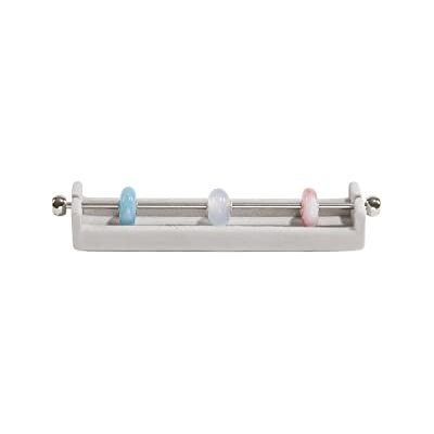 Stackers Porte-Breloques en Velours Gris Stackers Porte-Breloques en Velours Gris