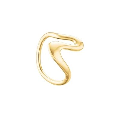 Rosefield Femme 14K Plaqué Or Bague Vague Rosefield Femme 14K Plaqué Or Bague Vague